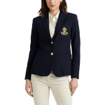 Lauren Ralph Lauren Patch Jacquard Blazer Blå