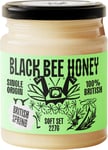 Black Bee Honey - Pure British Spring Soft Set Raw Honey, 227 g (Pack of 1) 