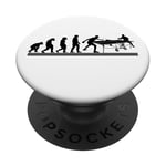 Joueurs de tennis de table Jeux de ping-pong Tennis de table PopSockets PopGrip Adhésif