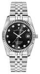 Jacques Du Manoir NRO.05 Inspiration Crystal (36mm) Black Watch