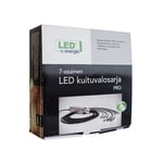 Fiberoptisk belysning Led Energie 7-fiber, 12W, 3000K