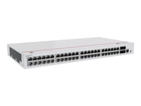 Huawei Ekitengine S220 Series S220-48P4s - Switch - Styrt - 48 X 10/100/1000 (Poe+) + 4 X Gigabit Sfp - Side Til Side-Luftflyt - Rackmonterbar - Poe+ (380 W)