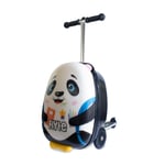 Penni the Panda 18" Scooter Suitcase Folding Luggage With Wheels