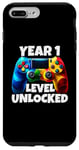 iPhone 7 Plus/8 Plus Year 1 Level Unlocked - Back To School Gamer Kids Boys Girls Case