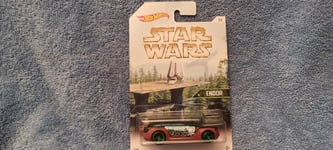 HOT WHEELS STAR WARS PLANETS 7/8 ENDOR New on Card HW PURSUIT