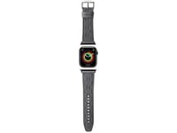 Karl Lagerfeld-Rem For Apple Watch 38/40/41 Mm Klawmsaklhpg-Rem Saffiano Mono Sølv