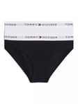 Tommy Hilfiger Kids' Original Bikini Briefs, Pack of 2, Black/White