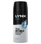 Lynx Men Ice Chill Antiperspirant Deodorant Aerosol 150ml