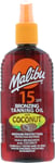 Malibu Sun SPF 15 Bronzing Tanning Coconut Oil Spray with Medium Protection, Wa