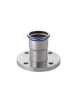 Geberit mapress stainless steel flange pn 10/16 with pressing socket d54mm