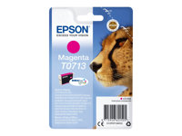 Epson t0713 ink cartridge magenta standard capacity 5.5ml 1-pack blister without alarm