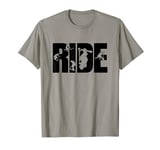 Ride Scooter Kick E-Scooter Riders Stunt Group Gifts T-Shirt