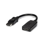 StarTech DisplayPort to HDMI Adapter - 1920 x 1200 - DP to HDMI Converter - Plug and Play DisplayPort to HDMI Dongle (DP2HDMI) - video adapter -