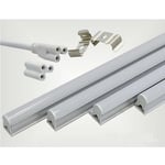 Silumen - Tube néon led 120cm T5 18W - Unité / Blanc Froid