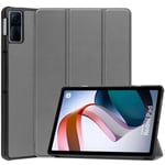 Housse pour tablette - iMOSHION® - Xiaomi Redmi Pad - Design Trifold - Gris