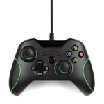 Contrôleur Filaire USB Manette Gamepad Joystick compatible avec XBox One XBoxOne PC Noir