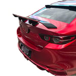 Automatique du Coffre Universel Aileron arrière Lip, Aileron arrière GT Wing Style Colle-sur Spoiler, Fits Mustang FO-RD 2005-2020,Noir