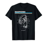 Headphones (Gamer Theme) T-Shirt