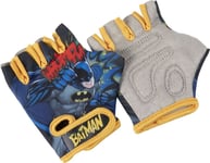 Pair of Batman children's bike gloves Batman without fingers DC COMICS