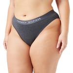 Tommy Hilfiger Women's Briefs Underwear, Grey (Dark Grey Ht), L