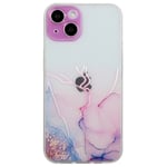 Trolsk TPU Marble Case (iPhone 15) - Rosa