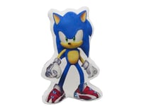 CYPBRANDS CyP Brands-Sonic Coussin en Peluche Motif Sonic Bleu Produit Officiel