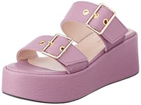 L37 HANDMADE SHOES Women's Beverly Hills Sandal, Violet, 3 UK