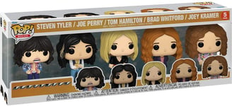 Figurine Funko Pop - Aerosmith - Tyler / Perry / Hamilton / Whitford / Kramer - Pack (77189)