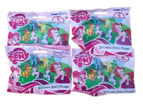 LOT 4x TOMY MY LITTLE PONY BUILDABLE VINYL FIGURES BRAND NEW & SEALED!