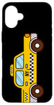 Coque pour iPhone 16 Plus I Love New York City - Cool New York City Funny Yellow Taxi