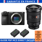 Sony Alpha 6700 ( A6700 ) + FE 16-35mm f/2.8 GM + 2 Sony NP-FZ100 + Guide PDF MCZ DIRECT '20 TECHNIQUES POUR RÉUSSIR VOS PHOTOS