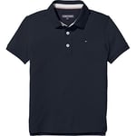 Tommy Hilfiger Boy's Boys Tommy Polo S/S Kb0kb03975 Polo Shirt, Blue (Sky Captain), 8 Years