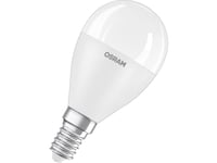 Osram 4058075832121 Led (Rgb) Lampa Eek F (A - G) E14 Droppform 7,5 W = 60 W Varmvit (Ø X L) 47 Mm X 89 Mm 1 St