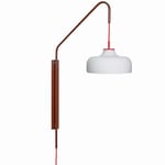 Current Vegglampe, Rød/Maroon