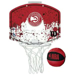 Basketball backboards Unisex, Wilson NBA Team Atlanta Hawks Mini Hoop, red