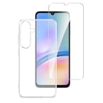 Samsung Galaxy A05s 4smarts Second Glass X-Pro 360° Protection Set (Skal + Skärmskydd)