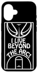 iPhone 16 Basketball 3 Point Shot Beyond the Arc T-shirt Case