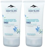 Saint-Gervais MONT BLANC Soin Essentiel Hydratant 24h Riche Crème 2x40 ml