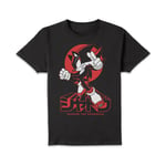 Sonic The Hedgehog Shadow Attack Unisex T-Shirt - Black - 5XL