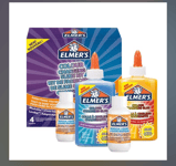 Elmer's Colle Couleur Changeante Slime Kit 4 Pièces