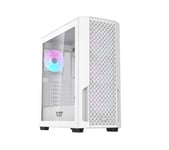 DarkFlash DF2100 Tempered Glass ATX PC Case 4X ARGB Fans - White