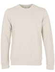 Colorful Standard Organic Cotton Crew Sweat - Ivory White Colour: White, Size: Small