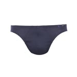 Slip Hom Premium coton fermée marine