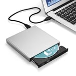 USB 2.0 DVD-ROM-enhet Bärbar CD RW-brännare Extern optisk enhet för bärbar PC