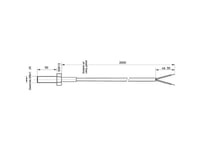 Thermocouple Fe-Cuni, Type J, To En60584