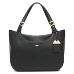 DKNY Women's R34bab07 Tote Bag, Black/Gold