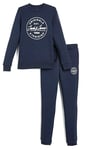 New Boys Jack & Jones Jormore Crew Neck Tracksuit Sweat Joggers Navy Size 8 Y