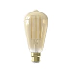 Dimbar LED antik gold 2100K 250lm B22d 3,5W