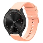 Garmin Vivomove 3 Urrem i silikone, 20mm - Pink