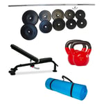 Titan LIFE Start Up Gym Medium, Komplett styrkepaket